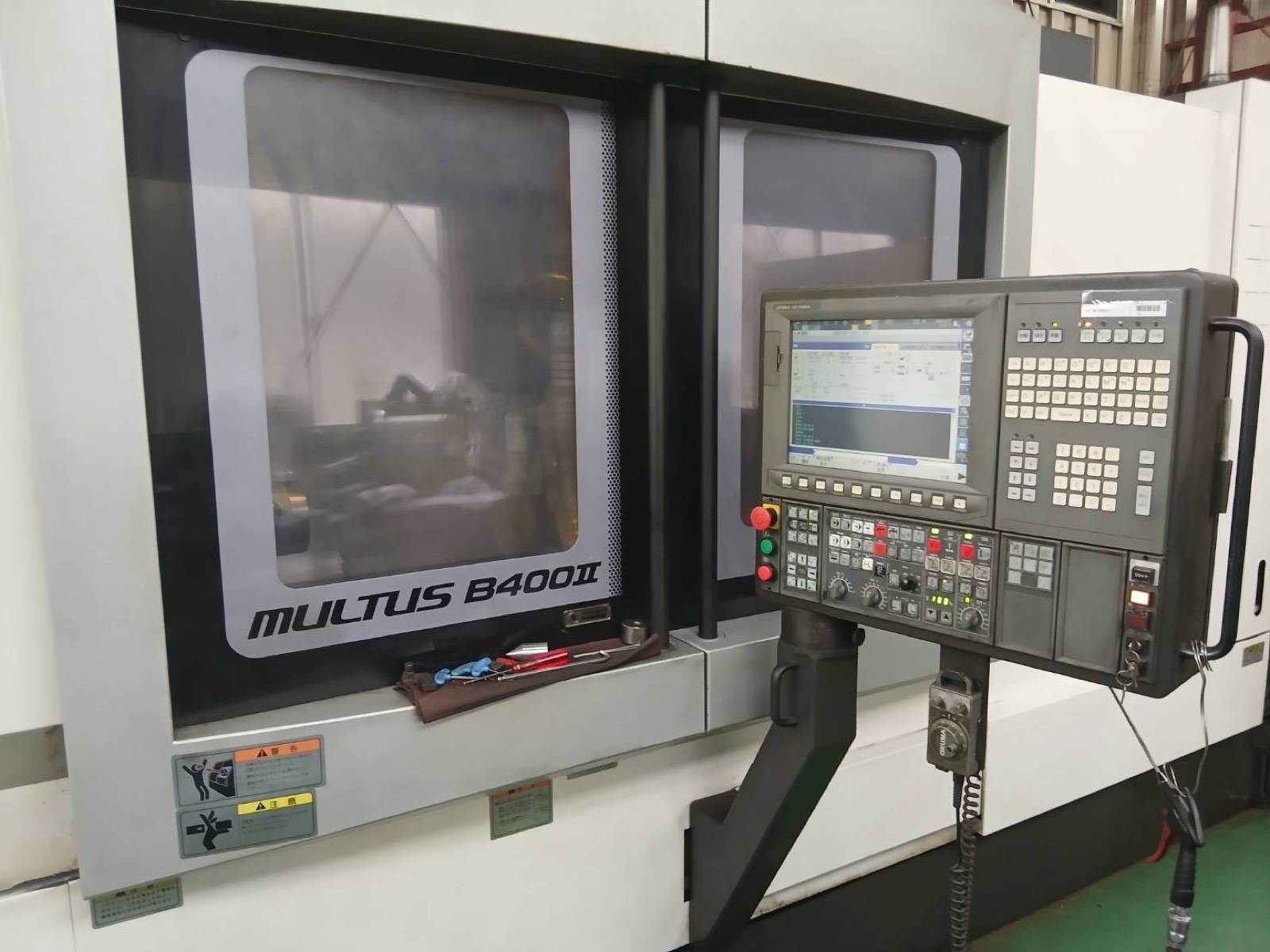 複合機加工（OKUMA MULTUS B400Ⅱ）